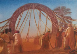 Stargate<br>
18 x 24 cm - pastel on paper